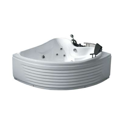 K-633 Hot sale CE approved Modeling Acrylic Luxury and Popular Double Massage irregular bathtub