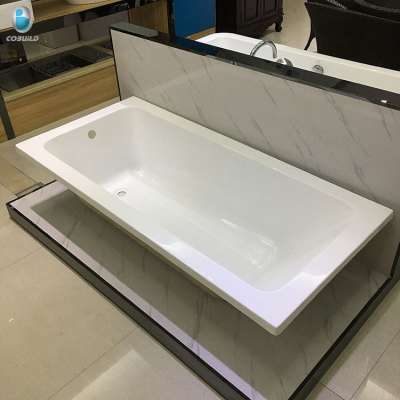 Chinese Acrylic small sizes bath tub low price bathroom drop in bathtub